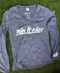 Run It Fast® Women's Long Sleeve Tech Shirt