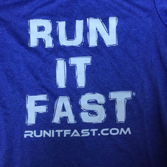 Run It Fast® Women's Cobalt Blue Tech Shirt