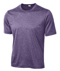 Run It Fast® Men's Purple Heather Tech Shirt