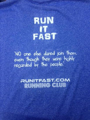 Run It Fast® Men's Royal Heather (Blue) Tech Shirt