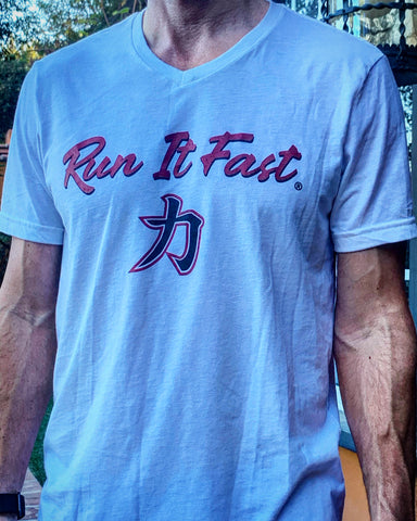 Run It Fast - 力 Chikara Running T-Shirt