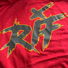 Run It Fast® Men's Scarlet Heather HULK FIRE Tech Shirt