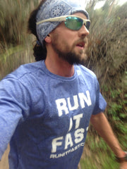 Run It Fast® Men's Royal Heather (Blue) Tech Shirt