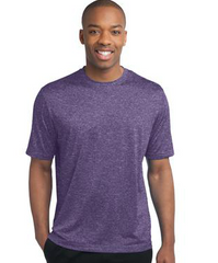 Run It Fast® Men's Purple Heather Tech Shirt