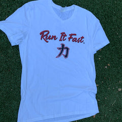 Run It Fast - 力 Chikara Running T-Shirt
