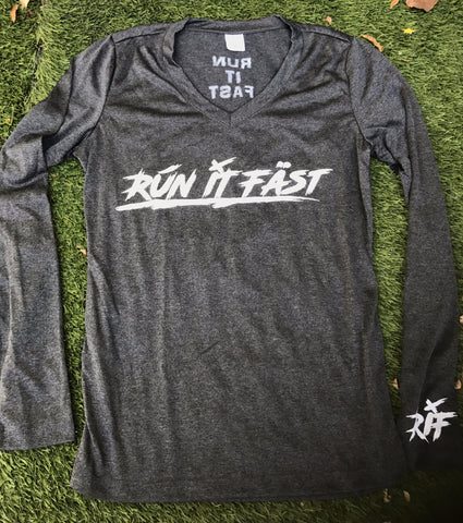 Run It Fast® Women's Long Sleeve Tech Shirt